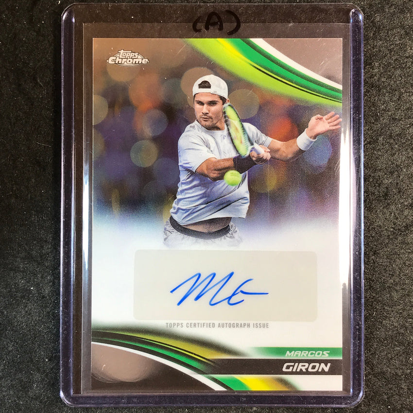 2025 Topps Chrome Tennis MARCOS GIRON Rookie Base Auto #MGN (A)