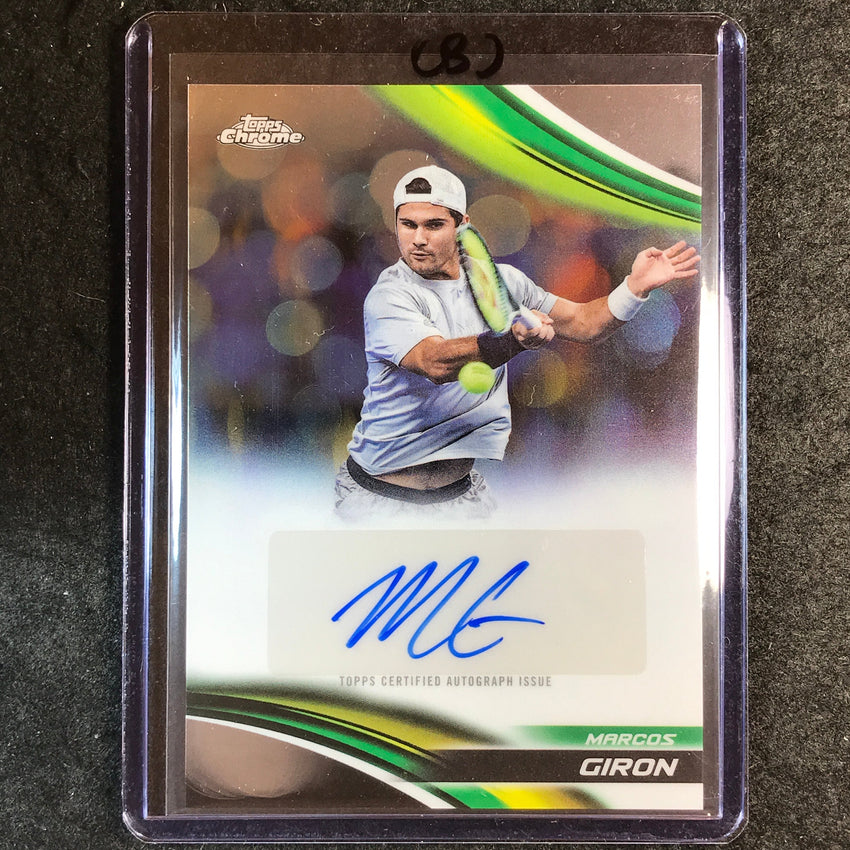 2025 Topps Chrome Tennis MARCOS GIRON Rookie Base Auto #MGN (B)