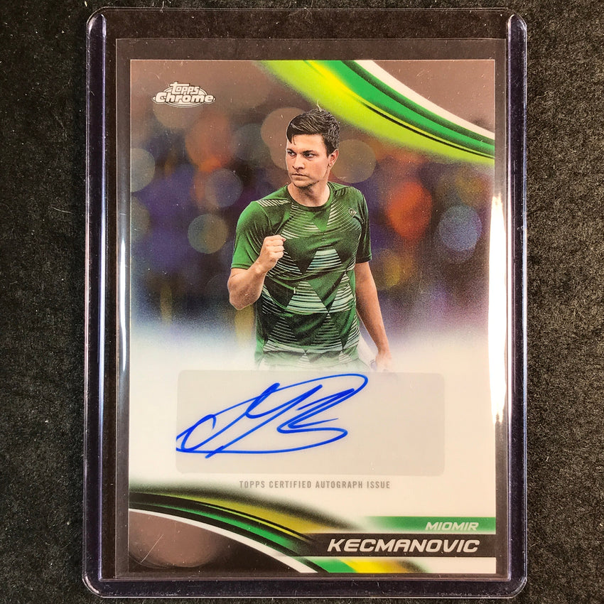 2025 Topps Chrome Tennis MIOMIR KECMANOVIC Base Auto #MKC