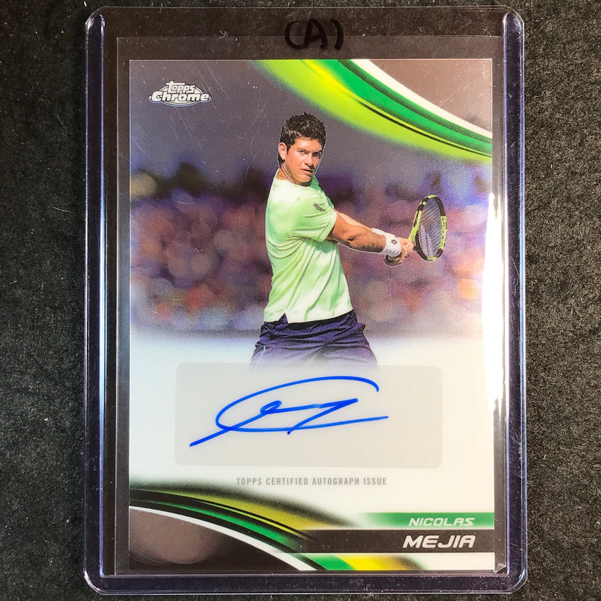2025 Topps Chrome Tennis NICOLAS MEJIA Base Auto #NMA (A)