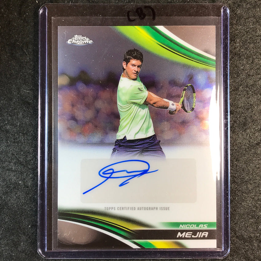 2025 Topps Chrome Tennis NICOLAS MEJIA Base Auto #NMA (B)