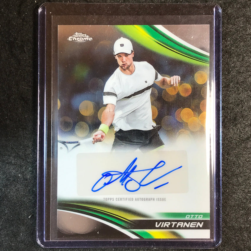 2025 Topps Chrome Tennis OTTO VIRTANEN Base Auto #OVN