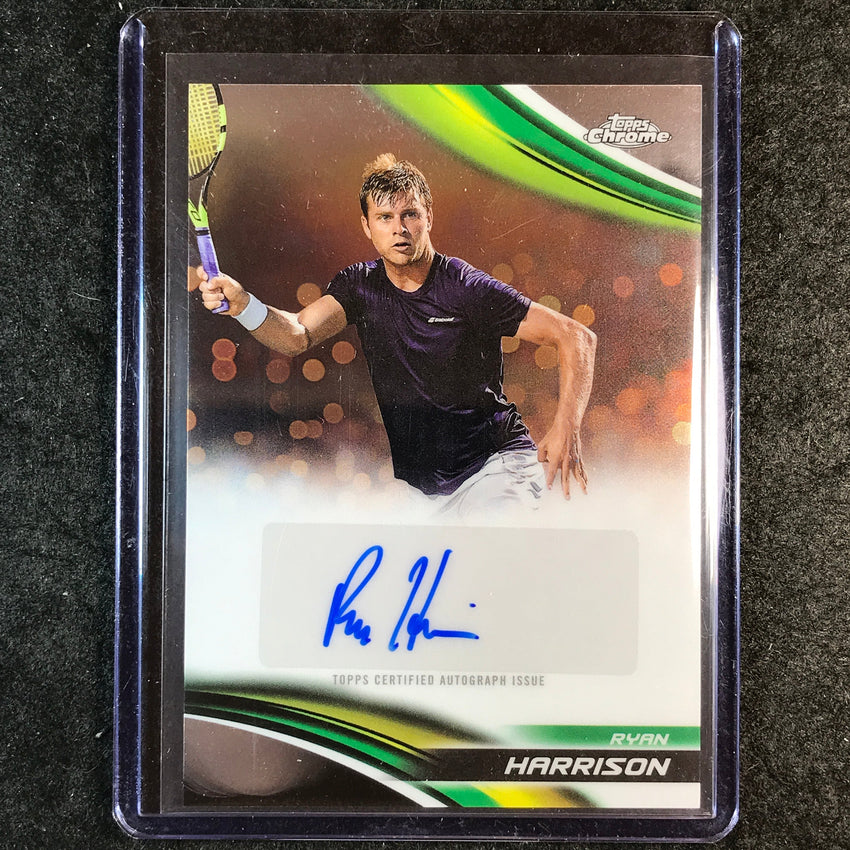 2025 Topps Chrome Tennis RYAN HARRISON Base Auto #RHN