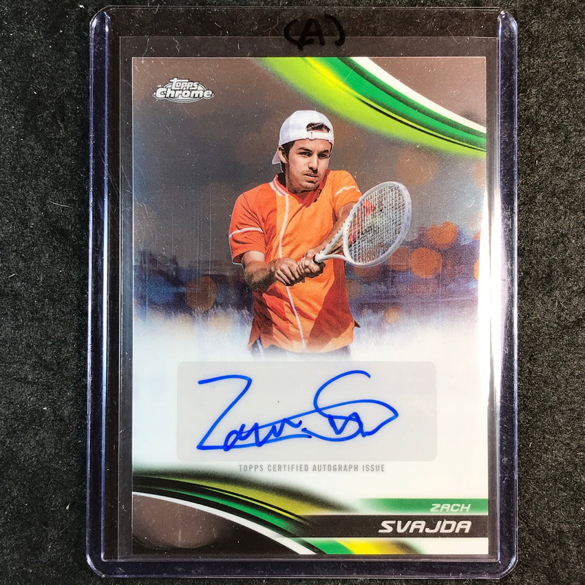 2025 Topps Chrome Tennis ZACH SVAJDA Base Auto #ZSA (A)