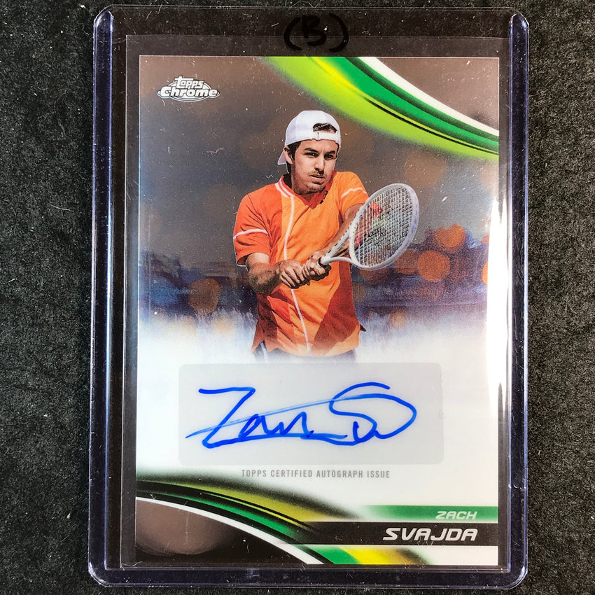 2025 Topps Chrome Tennis ZACH SVAJDA Base Auto #ZSA (B)