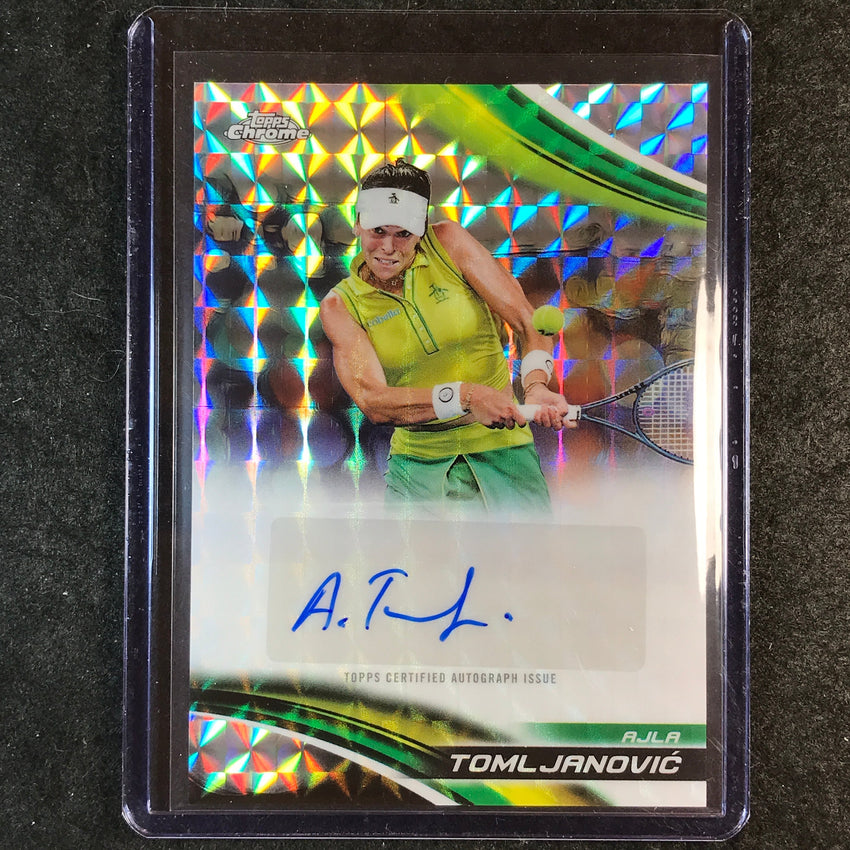 2025 Topps Chrome Tennis ALJA TOMLJANOVIC Geometric Auto #ATC