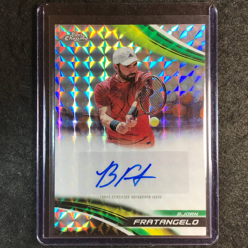 2025 Topps Chrome Tennis BJORN FRATANGELO Geometric Auto #BFO