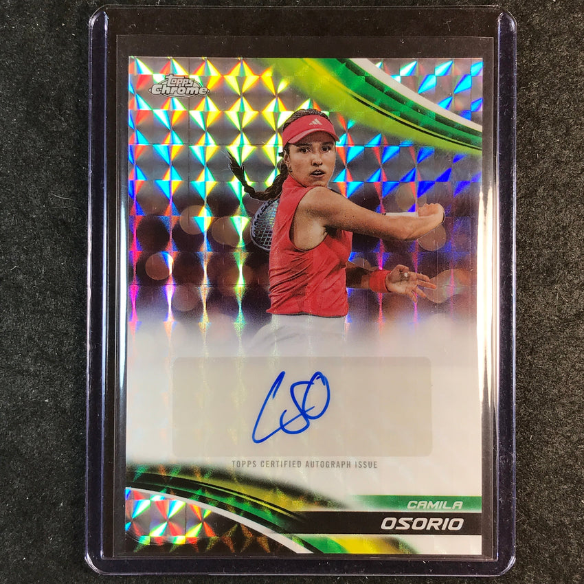 2025 Topps Chrome Tennis CAMILA OSORIO Geometric Auto #COO