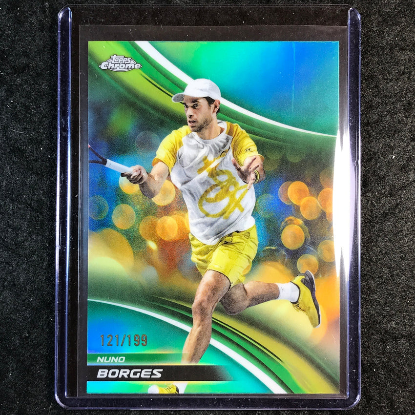 2025 Topps Chrome Tennis NUNO BORGES Aqua /199 #51