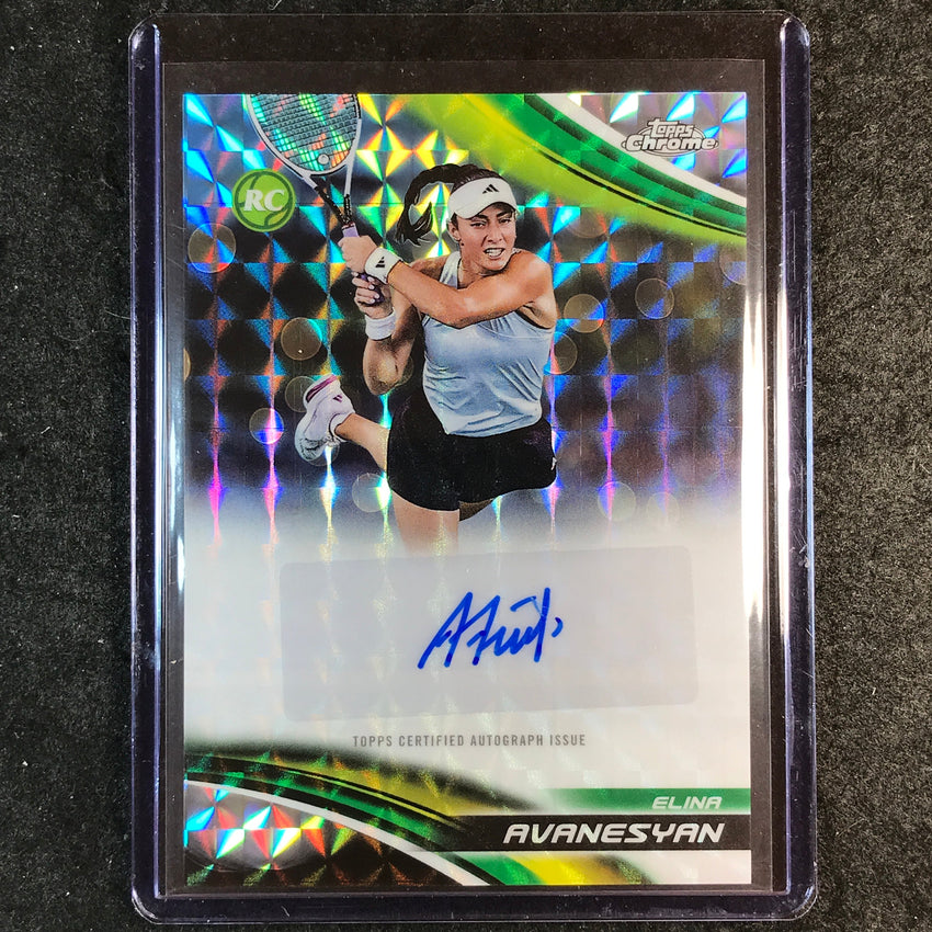 2025 Topps Chrome Tennis ELINA AVANESYAN Rookie Geometric Auto #EAN