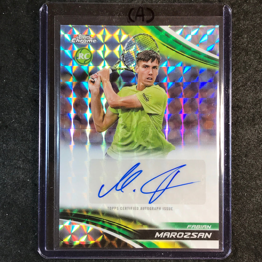 2025 Topps Chrome Tennis FABIAN MAROZSAN Rookie Geometric Auto #FMN (A)
