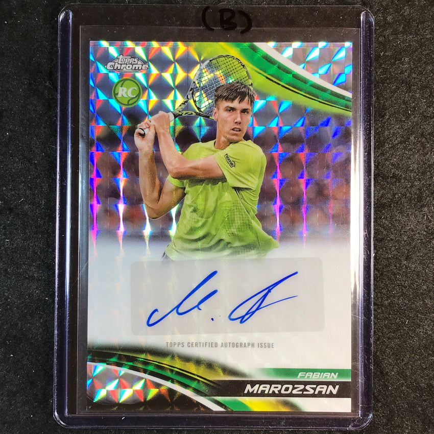 2025 Topps Chrome Tennis FABIAN MAROZSAN Rookie Geometric Auto #FMN (B)