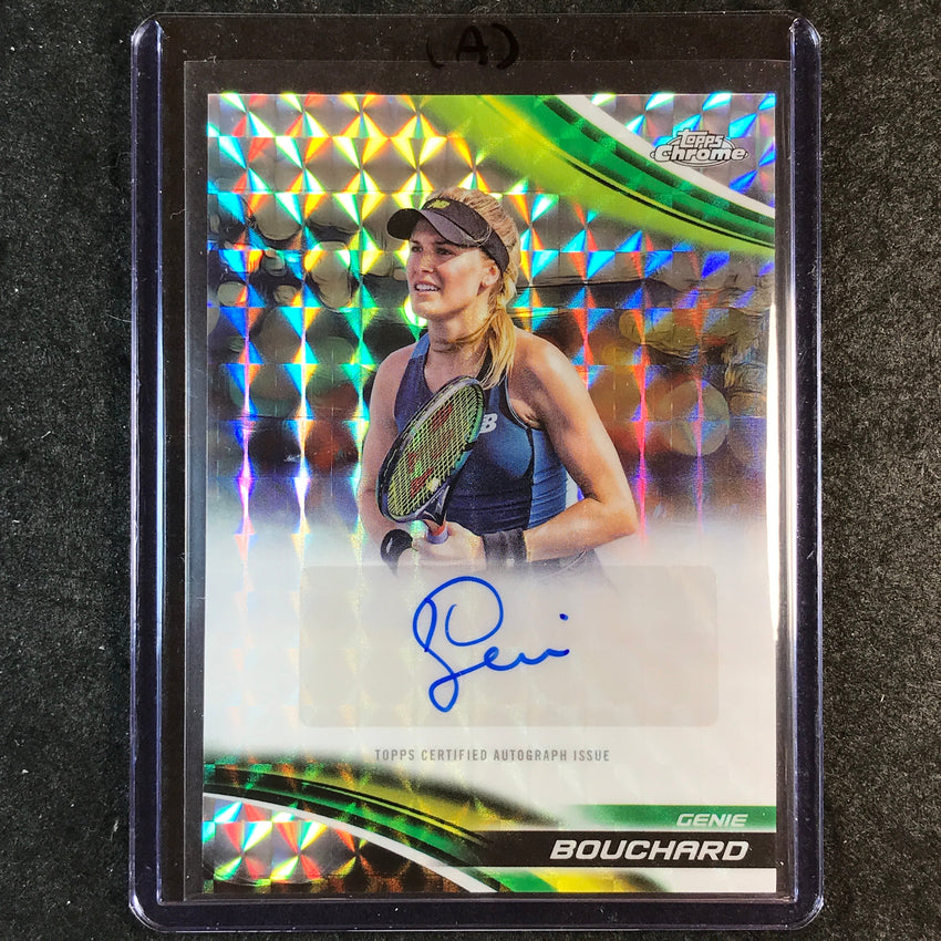 2025 Topps Chrome Tennis GENIE BOUCHARD Geometric Auto #GBD (A)