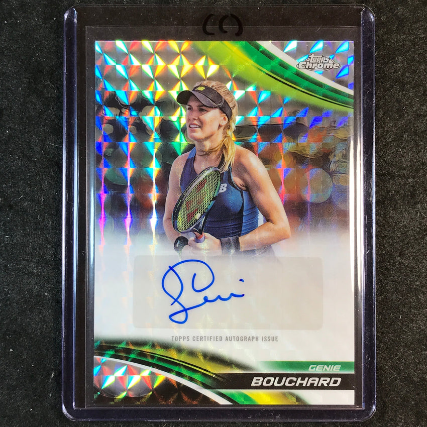 2025 Topps Chrome Tennis GENIE BOUCHARD Geometric Auto #GBD (C)
