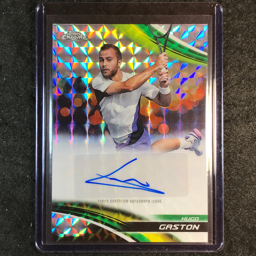 2025 Topps Chrome Tennis HUGO GASTON Geometric Auto #HGN