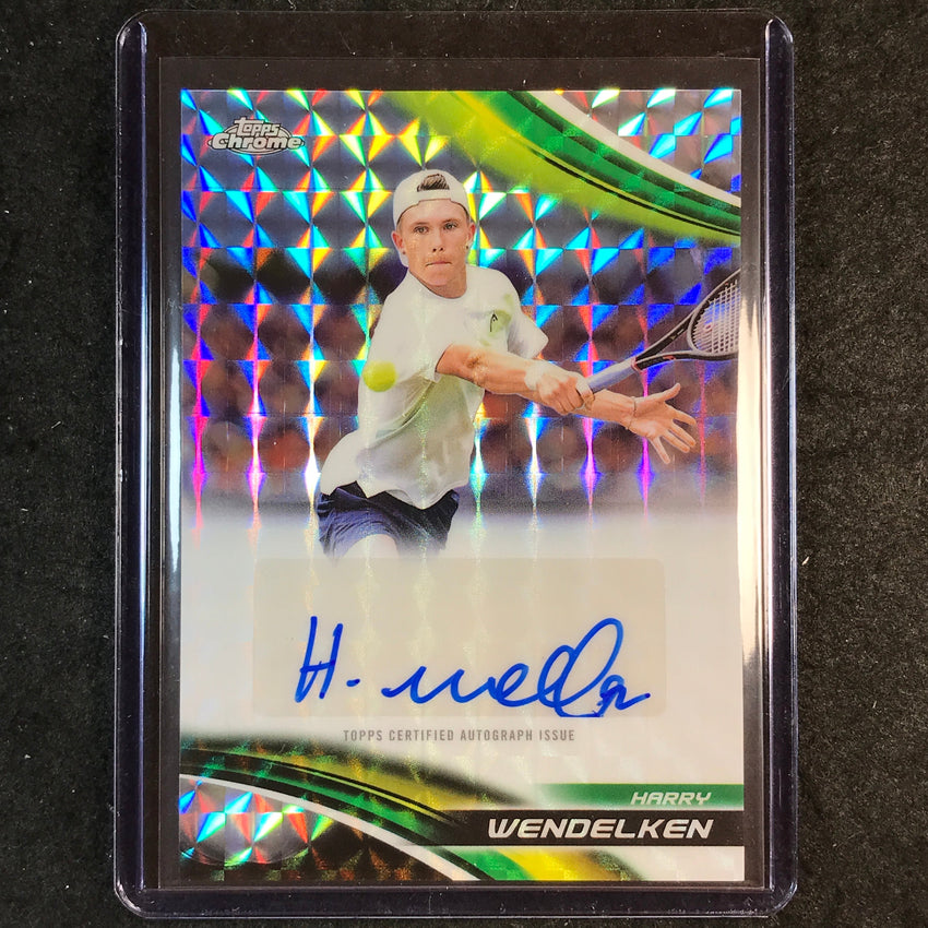 2025 Topps Chrome Tennis HARRY WENDELKEN Geometric Auto #HWN