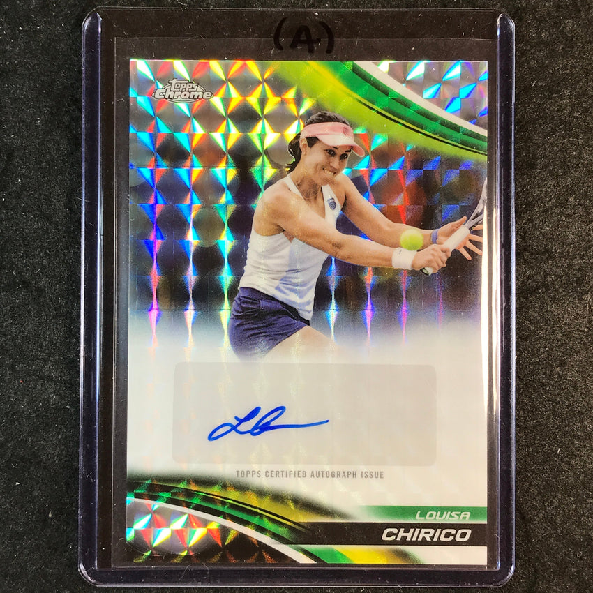 2025 Topps Chrome Tennis LOUISA CHIRICO Geometric Auto #LCO (A)