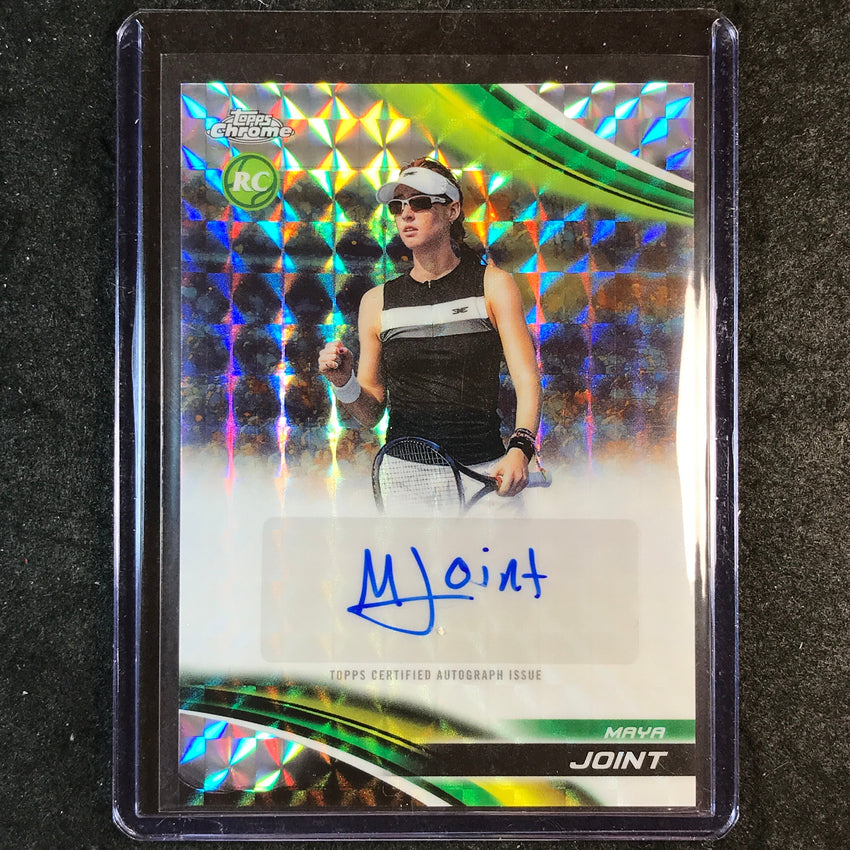 2025 Topps Chrome Tennis MAYA JOINT Rookie Geometric Auto #MJT