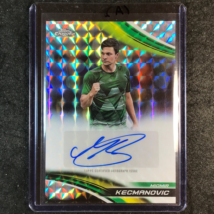 2025 Topps Chrome Tennis MIOMIR KECMANOVIC Geometric Auto #MKC (A)