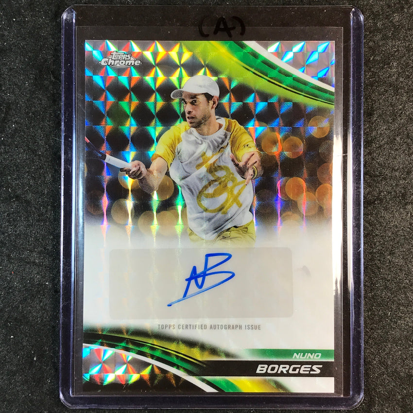 2025 Topps Chrome Tennis NUNO BORGES Geometric Auto #NBS (A)