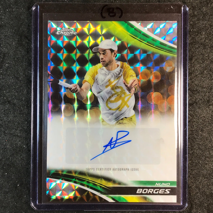 2025 Topps Chrome Tennis NUNO BORGES Geometric Auto #NBS (B)