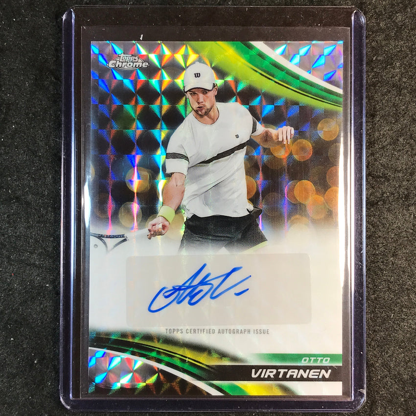 2025 Topps Chrome Tennis OTTO VIRTANEN Geometric Auto #OVN