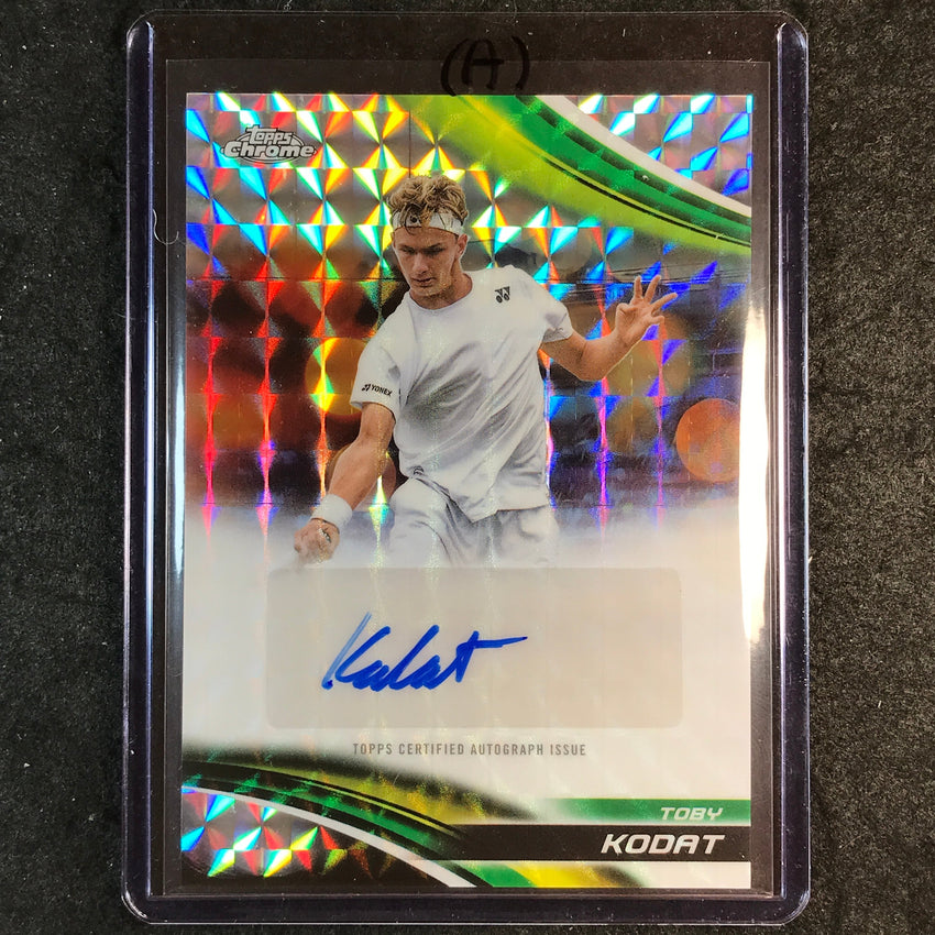 2025 Topps Chrome Tennis TOBY KODAT Geometric Auto #TKT (A)