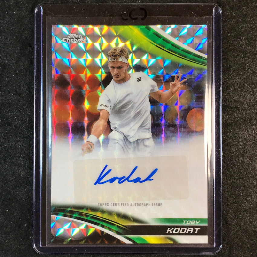 2025 Topps Chrome Tennis TOBY KODAT Geometric Auto #TKT (C)