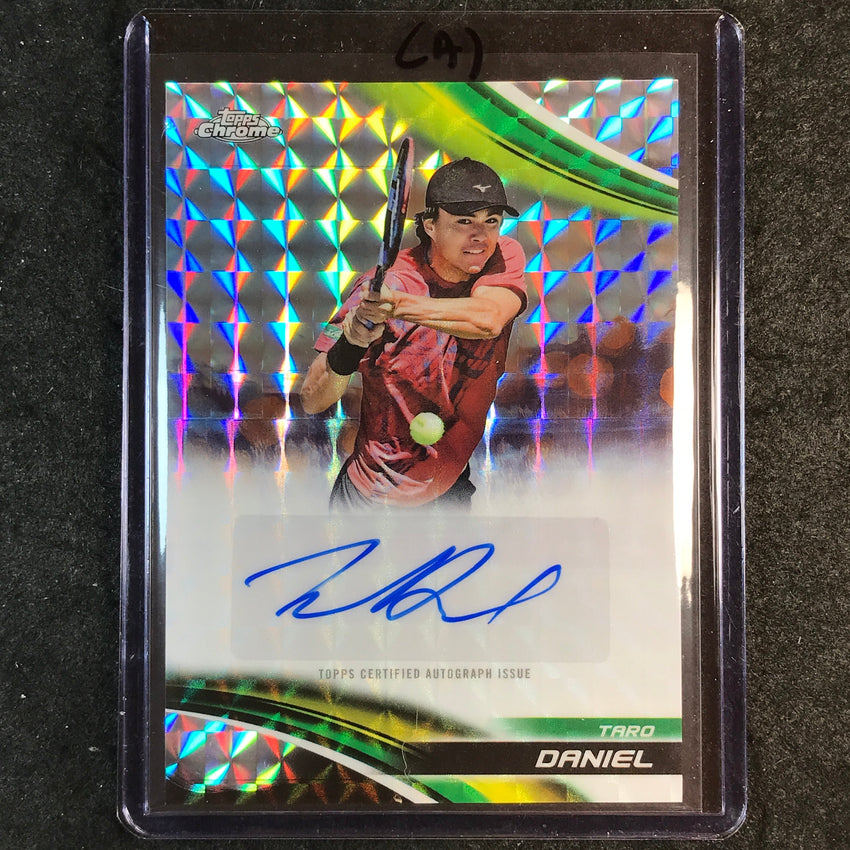 2025 Topps Chrome Tennis TARO DANIEL Geometric Auto #TDL (A)