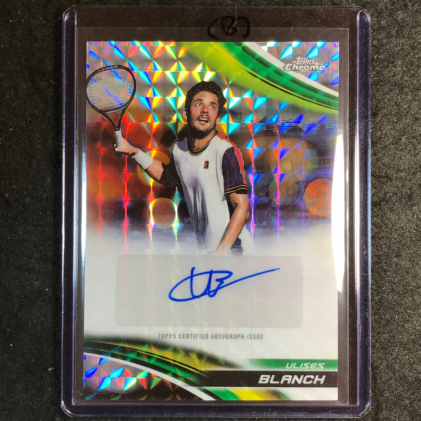 2025 Topps Chrome Tennis ULISES BLANCH Geometric Auto #UBH (B)