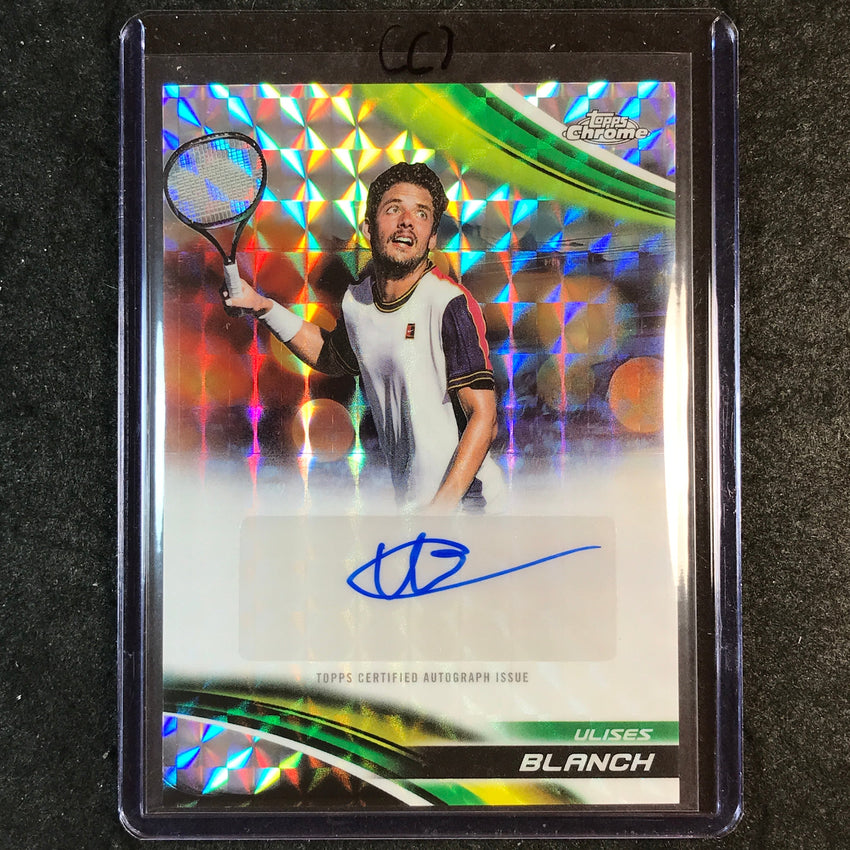 2025 Topps Chrome Tennis ULISES BLANCH Geometric Auto #UBH (C)