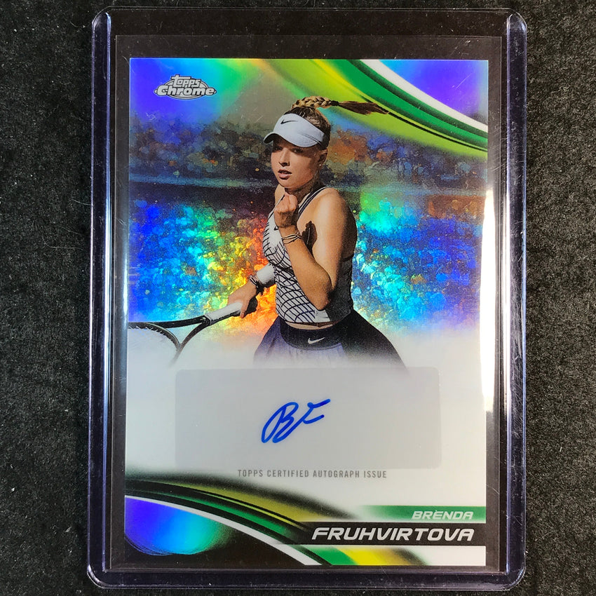 2025 Topps Chrome Tennis BRENDA FRUHVIRTOVA Refractor Auto #BFA