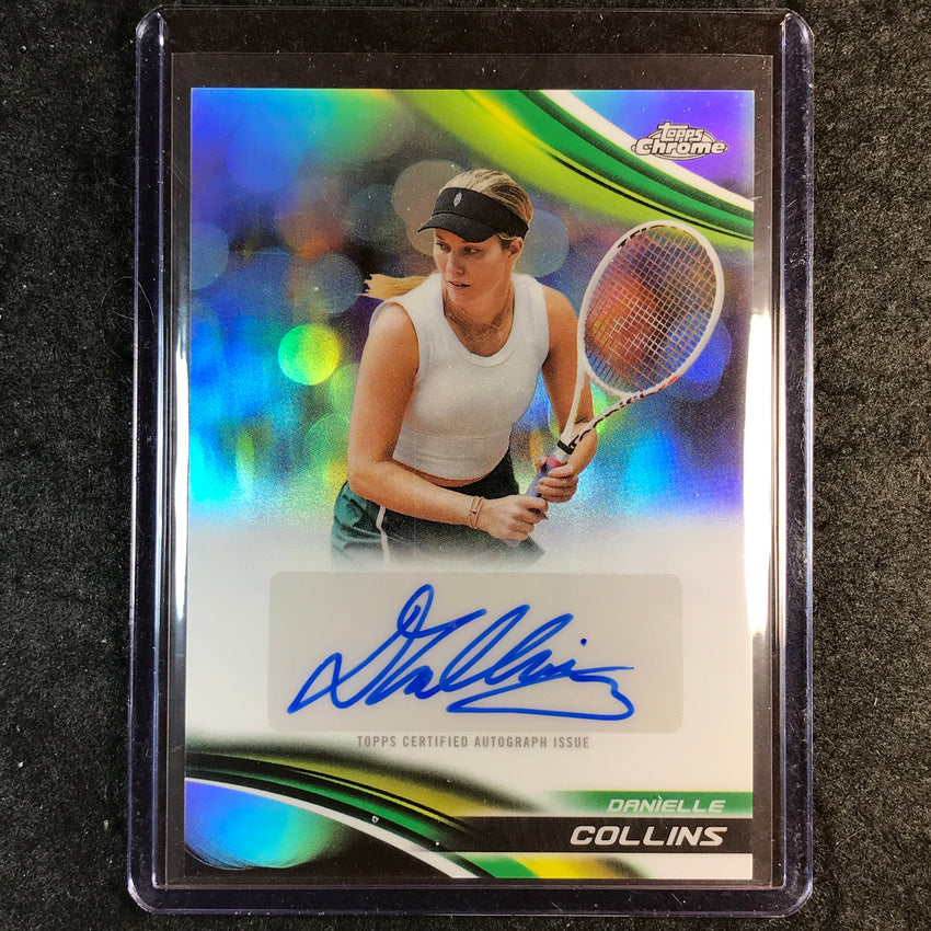 2025 Topps Chrome Tennis DANIELLE COLLINS Refractor Auto #DCS