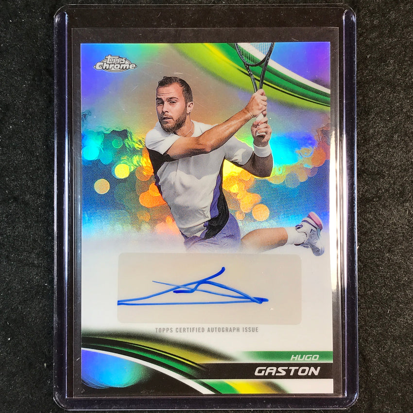 2025 Topps Chrome Tennis HUGO GASTON Refractor Auto #HGN