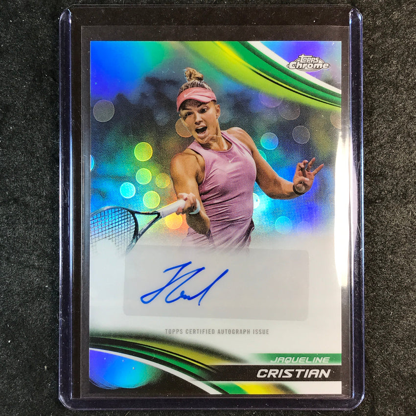 2025 Topps Chrome Tennis JAQUELINE CRISTIAN Refractor Auto #JCN
