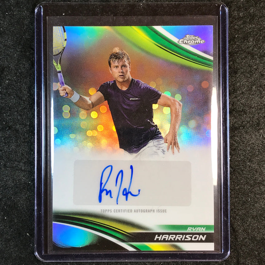 2025 Topps Chrome Tennis RYAN HARRISON Refractor Auto #RHN