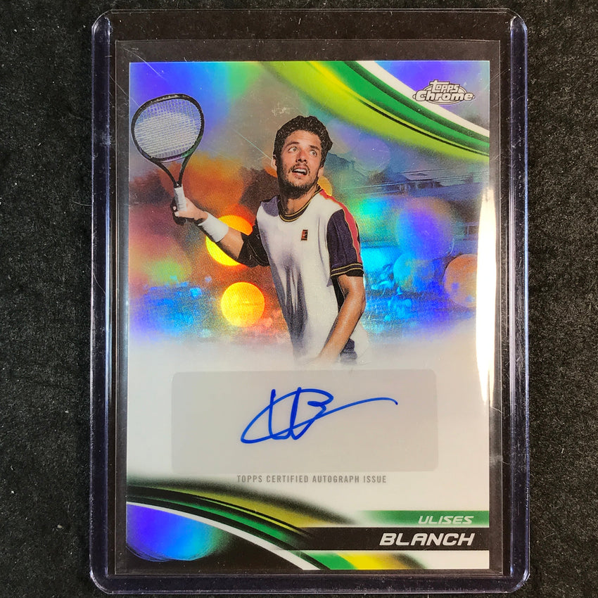 2025 Topps Chrome Tennis ULISES BLANCH Refractor Auto #UBH