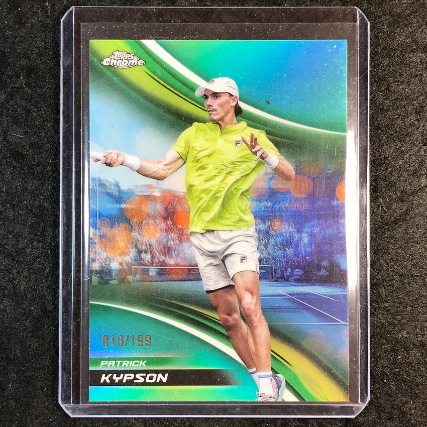 2025 Topps Chrome Tennis PATRICK KYPSON Aqua /199 #193