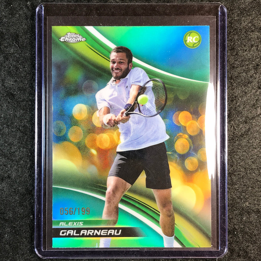 2025 Topps Chrome Tennis ALEXIS GALARNEAU Rookie Aqua /199 #240