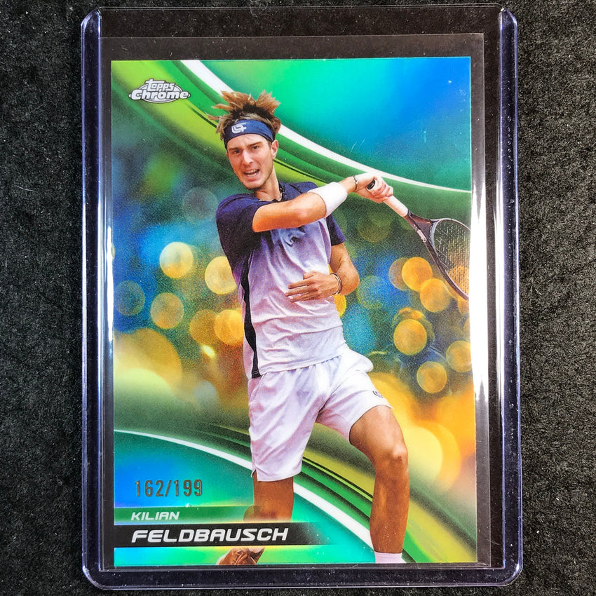 2025 Topps Chrome Tennis KILIAN FELDBAUSCH Aqua /199 #294