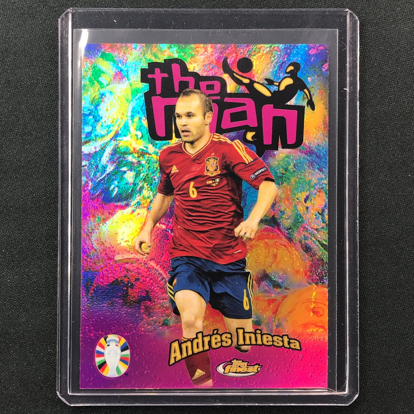 2023 Topps Finest Road To Uefa Andres Iniesta The Man Base Sp #Ai