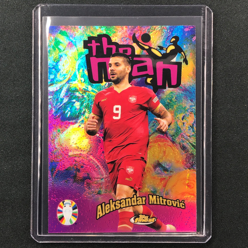 2023 Topps Finest Road To Uefa Aleksandar Mitrovic The Man Base Sp #Am
