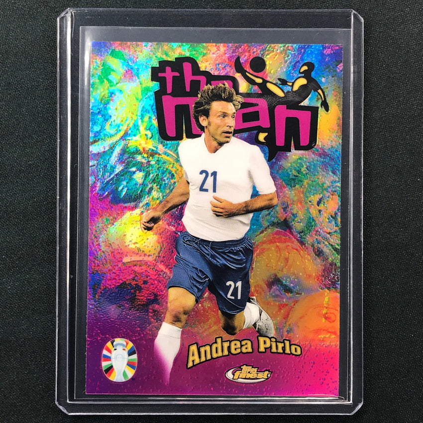 2023 Topps Finest Road To Uefa Andrea Pirlo The Man Base Sp #Ap
