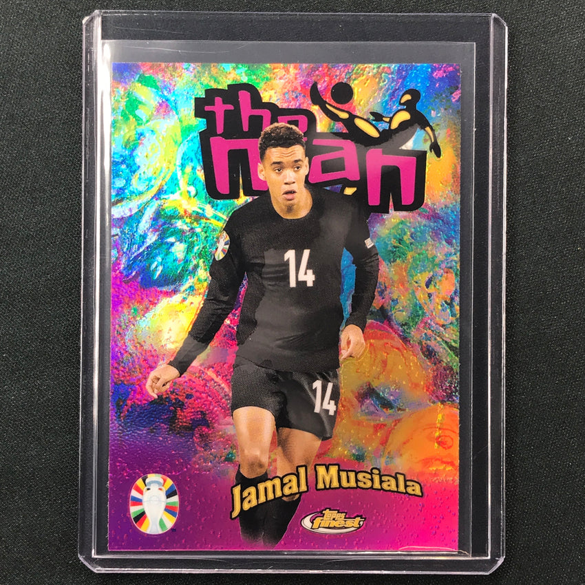 2023 Topps Finest Road To Uefa Jamal Musiala The Man Base Sp #Jm