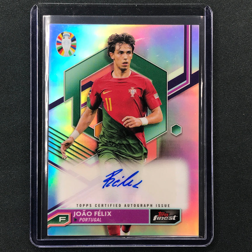 2023 Topps Finest Road To Uefa Joao Felix Base Auto No Jf