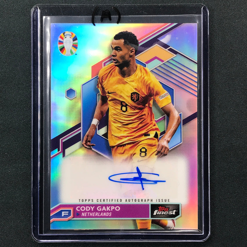 2023 Topps Finest Road to UEFA CODY GAKPO Base Auto #CG (A)
