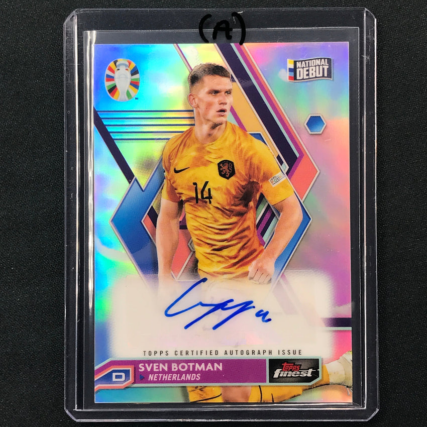 2023 Topps Finest Road to UEFA SVEN BOTMAN Base Auto #SB (A)