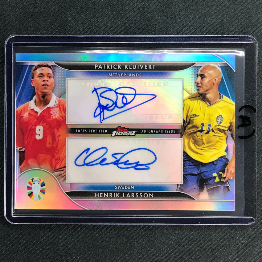 2023 Topps Finest Road to UEFA KLUIVERT HENRIK LARSSON