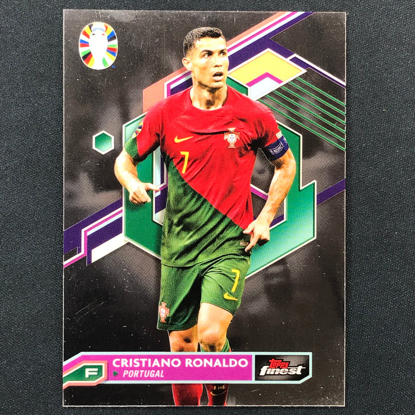 2023 Topps Finest Road To Uefa CRISTIANO RONALDO Base #63
