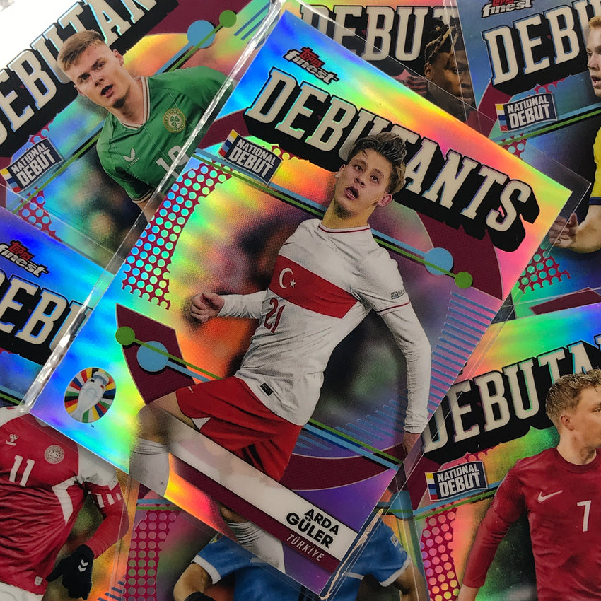 2023 Topps Finest Road To Uefa Nico Williams Finest Debutants Base #Nw